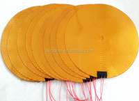 Chauffage auto-adhésif flexible personnalisé en polyimide PI noyau électrique 380V avec résistance élément de tapis chauffant auto-isolé