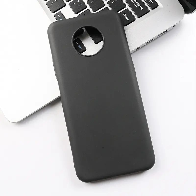 Black Matte Phone Case For Nokia G22 Soft TPU Silicone Cover