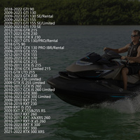 Nouveau Kit complet de reconstruction de pompe à jet pour motomarine pour SEA-DOO 130 155 185 215 255 260 300 RXP RXT GT Jet Ski Parts