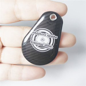 Porte-clés personnalisé avec revêtement époxy imprimé brillant passif découpé à l'emporte-pièce étiquette Ndef Nfc pour système de verrouillage de porte - Product Image 6