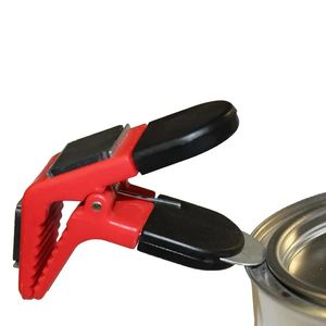 1 Uds. Clip de soporte magnético para pinceles de pintura abridor de estaño Painiters Clips de pintura magnéticos herramientas de bricolaje rojo - Product Image 2