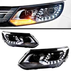 Conjunto de Faros Delanteros LED Completos Tipo Lágrima de 12V, Aplicable para Modelos 13-16, Modificación de Estilo, Actualización de Señales de Giro - Product Image 3