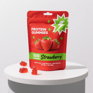 OEM caramelle gommose ad alto contenuto proteico con 17g di proteine del siero di latte che alimentano i muscoli isolano il sapore naturale - Product Image 3