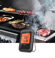Termometer Panggangan BBQ Digital Nirkabel Hypersynes Custom OEM/ODM untuk Memasak Daging EasyBBQ Pro02 IP65 6-Sensor