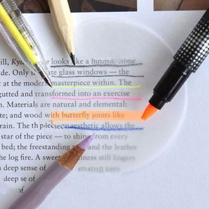 Notas Adhesivas Transparentes con Formas Especiales, Bloc de Notas Morandi, Material Escolar Colorido - Product Image 5