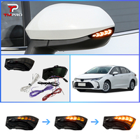 TMPRO Pair of LED Side Mirror Sequential Turn Signal Indicator Lamp for Toyota Sienta XP170 Yaris XP210 Corolla E210 Aqua XP210