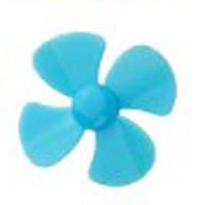 Hélice de ventilador de hoja rígida OKY5019-1 de 60 mm, funciona con kit de bricolaje para automóvil - Product Image 1