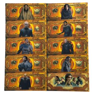 Billets de banque du film Dune 2026 America 9 Models, plaqués or 24 carats, pour cadeaux - Product Image 1