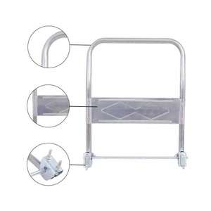 Jumin <b>Trolley</b> Logistics <b>Trolley</b> Board Mute <b>Platform</b> <b>Trolley</b> Folding Handle Accessories Retail Wholesale - Product Image 3