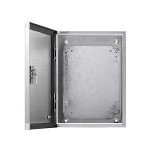 Waterproof Lockable Enclosure Sheet Metal Aluminum Board Ip54 Ip66 Ip65 Construction Stainless Steel Electric Box