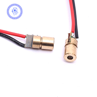Module Laser à point rouge, format Compact 5mW 3v 5v, 650nm, Mini Laser 6mm, mise au point fixe