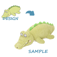 Peluche personnalisée brodée en fourrure longue, taille 10 cm, personnalisable
