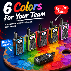 XUNLIBAO D8 Mini 4G LTE PoC Walkie Talkie con Batería Extraíble, 6 Colores, Envío Rápido, Sin Tarifa de Plataforma, Tipo-C para Negocios - Product Image 3