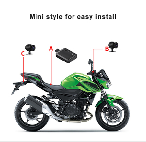 새로운 디자인 4G 오토바이 블랙 박스 Dashcam DVR 레코더 (듀얼 렌즈 GPS 포함) - Product Image 2
