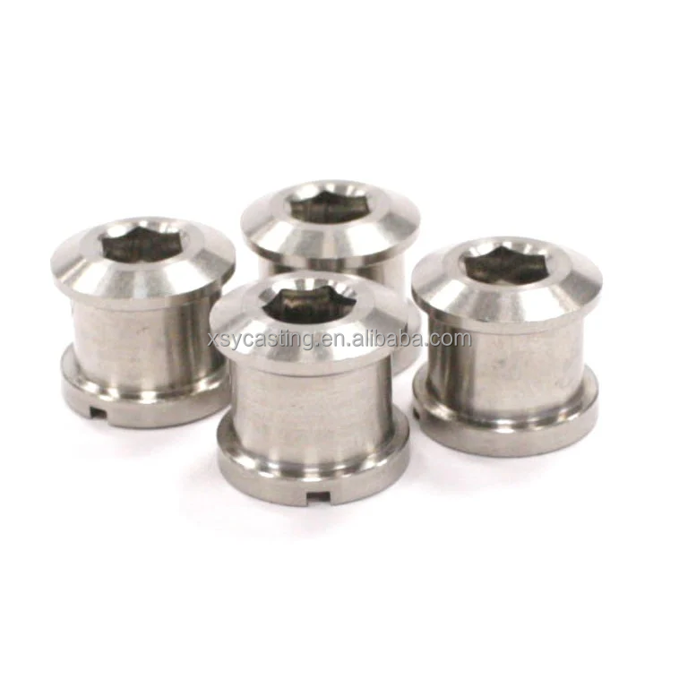 China Manufacturer TC4 Titanium Offset Rear Shock Mount for Bicycle