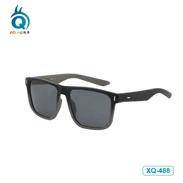 High quality UV400 anteojo HD polarized protect golf sunglasses fishing square frame mirror lens sunglasses