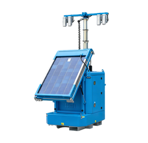 Tour d'éclairage solaire Skid Light Tower avec éclairage <span class=keywords><strong>LED</strong></span> - Product Image 4