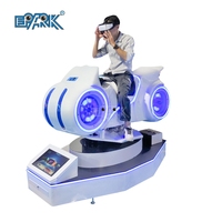 Équipement d'amusement de Guangzhou configuration de jeu Vr pour le système de parking de simulateur de course de moto de voiture