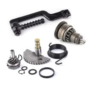 Start Gear + Start Clutch + Kick Pedal Kit for GY6 49cc 50cc 139qmb Scooters Moped Roketa Taotao Jonway