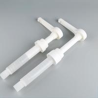 Pompa Dispenser Plastik Keluaran Besar 38mm 15cc 30cc Food Grade 38-410 Putih Untuk Gula Cair Selai Buah