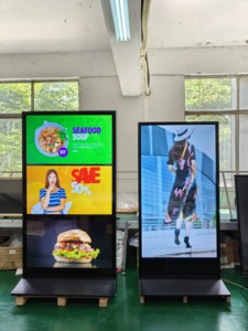 Veto 64 <b>70</b> Inch 4k Full Screen Portable Digital Signage Touch Lcd Advertising Display for Shopping Mall Poster Portable Digital - Product Image 6
