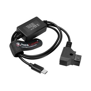 ALVIN's D-แตะเพื่อ USB-C สายไฟสำหรับ R5C/ A7SIII/FX3/ Z5/Z9/<span class=keywords><strong>LUMIX</strong></span> S5-5V/9V/12V 3A PD ชาร์จเร็ว60cm - Product Image 5