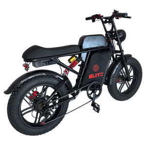 Personnalisation UE – Véhicule moto 20 pouces avec cadre en acier à haute teneur en carbone 500W/800W/1000W - Product Image 5