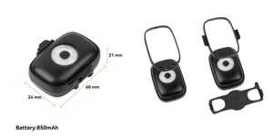 เครื่องติดตาม GPS ขนาดเล็ก 4G เครื่องระบุตำแหน่ง GPS แบบเรียลไทม์สำหรับเด็ก สัตว์เลี้ยง ผู้สูงอายุ IP67 เครื่องป้องกันการสูญหายพร้อมการโทรสองทาง การแจ้งเตือนฉุกเฉิน SOS - Product Image 3