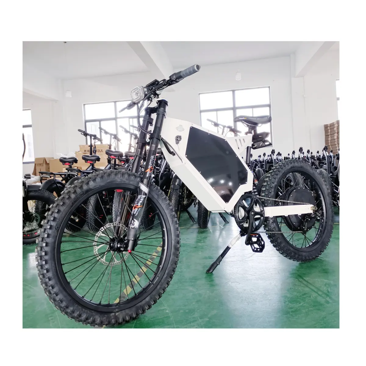 Fast stealth bomber electric road bike Fashion 72v 70ah lithium battery Low Price Sale Factory direct electric bike freeshipping