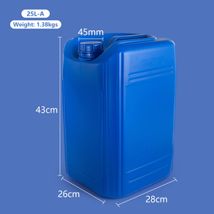 5kg 10kg 20kg 25kg 30kg Jerrycan en plastique HDPE Emballage vide Récipient de liquide chimique avec couvercle à vis - Product Image 5