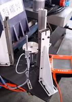 Machine de tournage CNC à double roue robuste pour le façonnage de bords de ventilateurs en acier inoxydable
