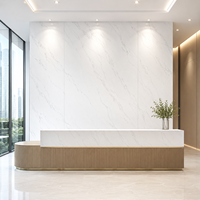 Panel de Cristal de Carbono Blanco Nube, Sistema de Pared Residencial de Lujo Ligero WYRAX