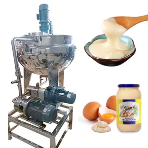 Machine de fabrication de mayonnaise homogénéisateur de pompe à émulsion d'huile de sauce à confiture en acier inoxydable