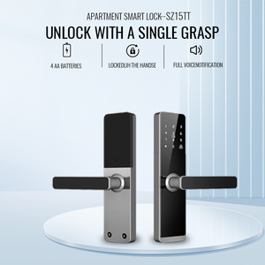 स्मार्ट लॉक वाईफाई टलॉक ऐप कंट्रोल पासवर्ड अनलॉक करें इलेक्ट्रॉनिक डिजिटल टच स्क्रीन कीपैड कोड कुंजी स्मार्ट दरवाजा लॉक - Product Image 5