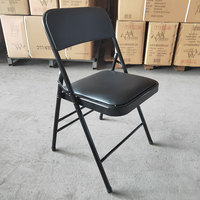 Chaise se pliante portative extérieure de publicité de chaise en métal pour l'exposition ou la promotion
