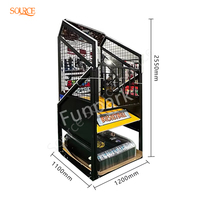 Dino Scoring Basket Ball Jeu d'arcade/Arcade Basketball Hoop Coin Operated/Basketball Game Arcade