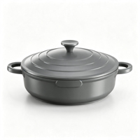 Ensemble de casseroles classiques en aluminium avec couvercle en aluminium, légères, antiadhésives, comprenant une casserole, une poêle et une casserole à sauce, compatibles lave-vaisselle, four et induction