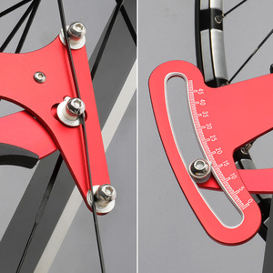 Indicador de bicicleta, medidor Attrezi, tensiómetro, rueda de tensión de radios de bicicleta, herramienta de construcción, herramienta de reparación de radios de bicicleta - Product Image 3