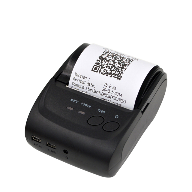Zjiang RPP200 58mm Blue Tooth Wifi Thermal Mobile Receipt Printer Portable Printers & Scanners