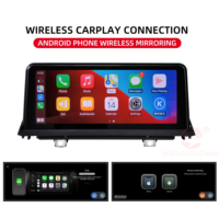 Système Linux QLED, lecteur multimédia automobile sans fil CarPlay Android Auto, écran tactile pour BMW X5 E70 X6 E71, navigation