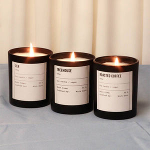 AIKUN Elegant Minimal Style Custom Brand Soy Wax Aromatic Scented <b>Candle</b> for Home Decoration and Office Relaxing - Product Image 2