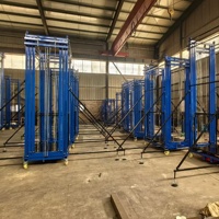 Plateforme élévatrice électrique 3M 5M 6M 8M, pliable automatique, mobile, câble métallique, hauteur 2-12m, capacité 500kg, télécommande, hôtels