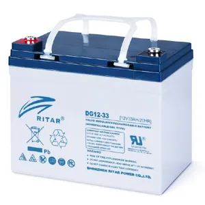 Batería Solar <span class=keywords><strong>Ritar</strong></span> de <span class=keywords><strong>12V</strong></span> 100AH 150AH 200AH de la Mejor Calidad, Batería de Gel de Plomo-Ácido de Larga Duración - Product Image 1