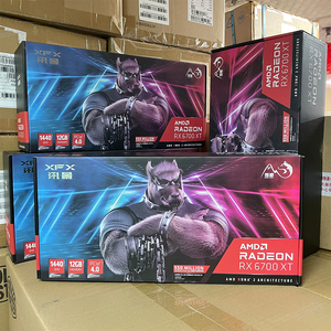 Cartes vidéo d'occasion XFX 6700 6600xt en stock d'usine avec 12 Go de mémoire GDDR6, cartes graphiques 6700 pour 6800 GPU, cartes graphiques gaming OC 6900xt R - Product Image 5