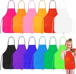 Tablier d'art pour enfants en non-tissé, durable, pour la peinture, les ateliers d'art de maternelle, l'école et les loisirs créatifs à la maison - Product Image 6