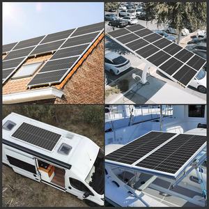 OEM BiPV-Solarmodul für den Heimgebrauch 18V 60W 80W 100WP 150W 200W 250W 300W Glass olar panels 12V 100W Mono kristalliner Solar HJT N-Typ - Product Image 6