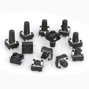 สวิตช์แทคท์ 6x6 มม. ปุ่มกดแบบสัมผัส 6*6 มม. สวิตช์แทคทิล 4 ขา แบบ SMD - Product Image 4