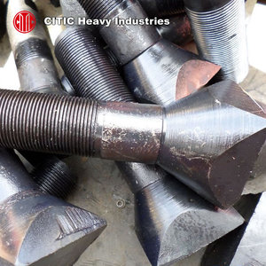 CITIC कार्बन स्टील बॉल मिल बाल्टी बोल्ट ब्लैक ऑक्साइड क्रशर लाइनर स्क्रू हॉट फोर्जिंग बोल्ट - Product Image 5