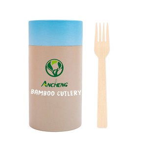 أدوات مائدة صديقة للبيئة من الخيزران قابلة للتحلل الحيوي تشمل ملعقة وشوكة وسكين، رائجة البيع لعام <span class=keywords><strong>2026</strong></span> - Product Image 5