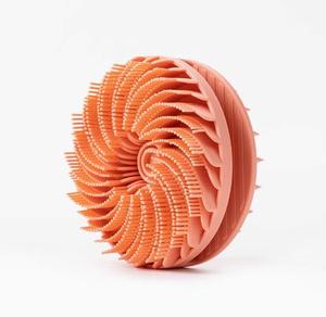 Bathroom Silicone <b>Body</b> Scrubber Shower Exfoliating <b>Scrub</b> Sponge Handheld Shower Cleansing Brush Silicone Scalp Massager - Product Image 5